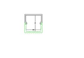 Abdeckung Alu Profil Decke H=10mm B=20mm opal matt
