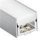 Aluminium Profil EXTRO B-25 Aufbau alu eloxiert  B=24.8mm H=21mm L=3000