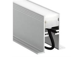 Aluminium Profil FLOOR B- 44 mit Laschen alu eloxiert B=25mm ET=44mm