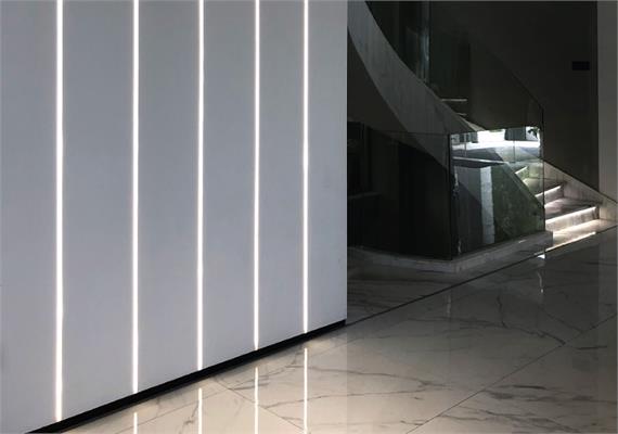 Aluminium Profil Intro W randlos 12 alu eloxiert  B=22mm H=14mm L=1000