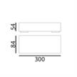 Anbaubox - Konverter Verschalung schwarz matt  L=300 B=85 H=54 / ohne Konverter | Bild 2