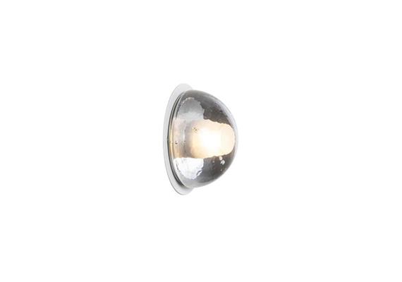 Anbauleuchte 14sp Large 1W Glas klar  12V DC / Plate D=105mm T=51mm / IP55