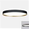 Anbauleuchte Basic Deco A3 35W D=500 Champ./black  240V 2700K 4040lm D=500 H=58mm IP20