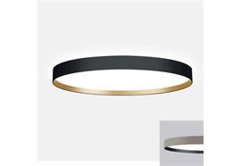 Anbauleuchte Basic Deco A3 35W D=500 Champ./black  240V 2700K 4040lm D=500 H=58mm IP20