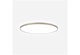 Anbauleuchte Basic Superflat X7 Champag.Silber  240V/23W/2816lm/2700K/D=400/H=18/25mm/IP20