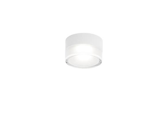 Anbauleuchte Blas 1.0 / 9.6W Led Glas weiss  230V 3000K 950Lm CRI90 D=130 H=79 IP65