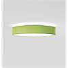 Anbauleuchte ELENA XS D400 anthrazit 52  240V/DALI/Push H=105mm D=400mm 2700/3000K