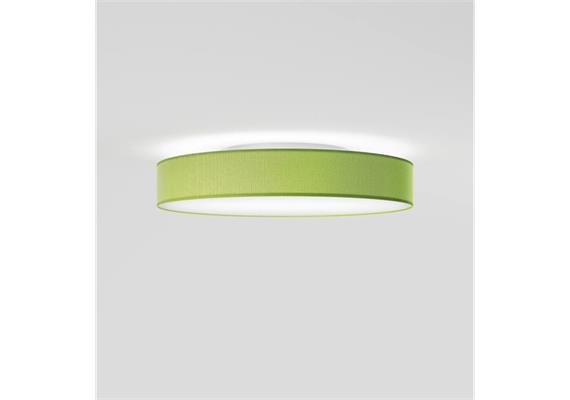 Anbauleuchte ELENA XS D400 anthrazit 52  240V/DALI/Push H=105mm D=400mm 2700/3000K