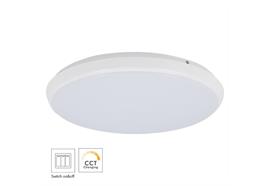Anbauleuchte LED Circo 12W 3000°K weiss opal  240V 980-1010lm CRI90 D=250 H=42mm IP54