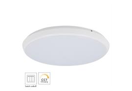 Anbauleuchte LED Circo 18W weiss opal  240V 1515-1620lm CRI90 D=300 H=42mm IP54