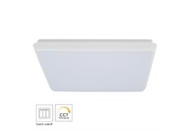 Anbauleuchte LED Quadro 18W weiss opal  240V 980-1010lm CRI90 300x300 H=42mm IP54