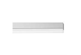 Anbauleuchte Metron 10W/2700°K Kunstglas opal/alu  230V/L=400mm, B=36 H=65mm IP50/54