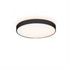 Anbauleuchte Moon large LED 23W schwarz matt  240V 2700K 1947Lm CRI90 D=350 H=72 / IP40