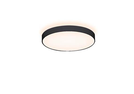 Anbauleuchte Moon large LED 23W schwarz matt  240V 3000K 2028Lm CRI90 D=350 H=72 / IP40