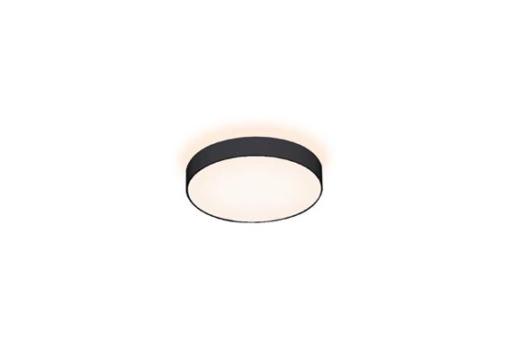 Anbauleuchte Moon medium LED 14W schwarz matt  240V 2700K 1253Lm CRI90 D=260 H=68 / IP40
