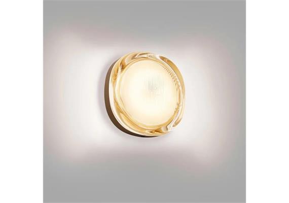 Anbauleuchte NEBBIA 20 / 21W Flemish Bronze  240V 2700K 1343Lm B=203x203 T=69 IP65