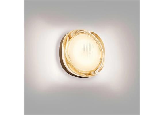 Anbauleuchte NEBBIA 20 / 21W Flemish Bronze  240V 2700K 1343Lm B=203x203 T=69 IP65