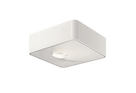 Anbauleuchte Q One 11W asymtrisch weiss  230V/2700K CRI90 128x128 H=23mm /IP20