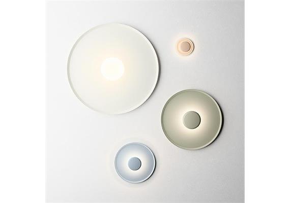 Anbauleuchte Top 40 / 18W LED weiss matt  230V / 2700K 2050lm D=400 H=100mm IP20 Anbauleuchte Top 40 / 18W LED weiss matt  230V / 2700K 2050lm D=400 H=100mm IP20