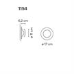 Anbauleuchte Top 5.5W LED weiss matt  230V 2700K 550Lm D=17cm H=10cm IP20 | Bild 2