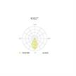 Anbauleuchte Vior AC 12W LED 40° sand gold  230V/ 3000K 750lm CRI90 / D=130 H=64mm /IP54 | Bild 3