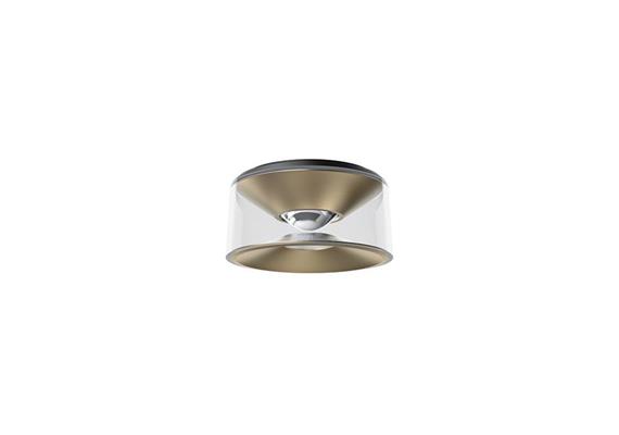 Anbauleuchte Vior DC11W LED 60° sand gold  DC 600mA 2200-5K 500-760 lm D=130 H=64 / IP50