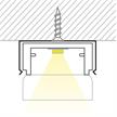 Anbauprofil Plastico B für LED Bänder 15W/m / opal matt  B=22mm H=18mm Innen B=17mm L=3m | Bild 3