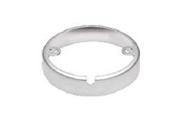 Anbauring für Möbeleinbauleuchte weiss  D=65mm H=12mm
