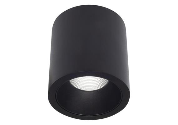 Anbaustrahler Cily LED 8.9W schwarz matt  240V 2700K 863Lm CRI90 D=85 H=93 IP20