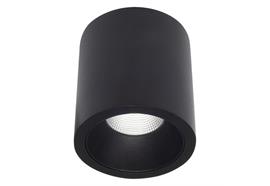 Anbaustrahler Cily LED 8.9W schwarz matt  240V 3000K 883Lm CRI90 D=85 H=93 IP20