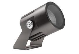 Anbaustrahler Kleo 1.0 LED 10W 30° rostfarbig  230V 2700K 733Lm CRI90 D=109 H=130mm IP66