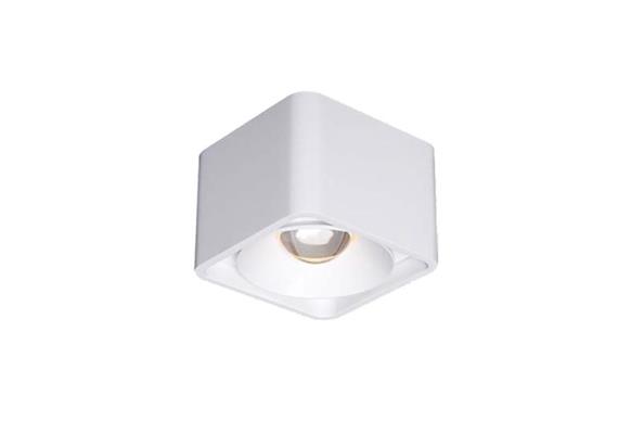 Anbaustrahler Lente Q 8.7W LED 34° schwarz matt  240V/2700K 1000Lm CRI90 L=90x90 H=65/IP54