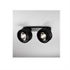 Anbaustrahler Linso Duo 2x12W schwarz matt  240V 2700K 2280Lm CRI90 L=400 H=140 IP20