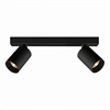 Anbaustrahler Minitube Line 2 / 2 x9.2W schwarz  240V/ 2700K L=336 B= 50 H=148mm /IP20