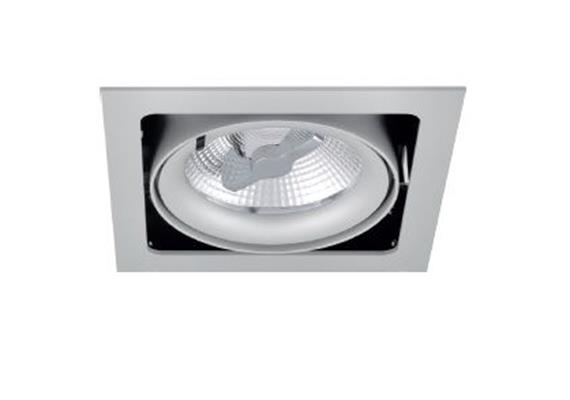 AR111 LED Modul 15W/ 3000°K 48° alu  G53 / DC 350mA 855lm RA92 D=111 ET=70 / IP20