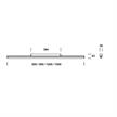 Aroa Anbauleuchte 17W 3000°K Alu/Opal DALI  230V/ LED/ 3000K / 1980lm / IP20 | Bild 2