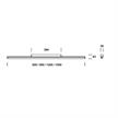 Aroa Anbauleuchte 17W Alu/Opal on/off  230V/ LED/ 2700K / 1840lm / IP20 | Bild 2