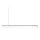 Aroa Pendelleuchte 23W 3000°K Alu/Opal on/off  230V/ LED/ 3000K / 2640lm / IP20