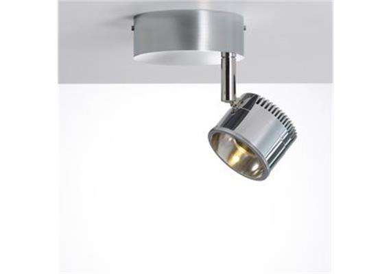 Aufbau Ocular Spot 1/ Serien 100 rund Led 14W handpoliert  230V/ 3000°K / B=116mm H=171mm