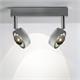 Aufbau Ocular Spot 2 Led 2x6.5W handpoliert  230V/ 3000°K / B=220mm H=170mm