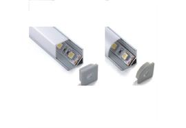 Aufbaueckprofil Angle Q/R 90° für LED alu eloxiert B=16mm H=16mm