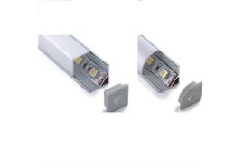 Aufbaueckprofil Angle Q/R 90° für LED alu eloxiert  B=16mm H=16mm L=3000mm
