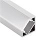 Aufbaueckprofil ANGLE XL 45° für LED alu eloxiert  B=18.5mm H=18.5mm L=2000mm