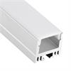 Aufbauprofil Cool 18 für LED alu eloxiert  B=17.3mm H=17.1mm L=3000mm