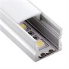 Aufbauprofil EXTRO 15 für LED alu eloxiert  H=16mm B=17.2mm L=4000