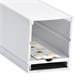Aufbauprofil EXTRO 37 für LED alu eloxiert  B=35 H=42mm inkl. Montageschiene L=2000mm