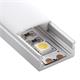 Aufbauprofil EXTRO 7 für LED alu eloxiert  H=8mm B=17.2mm L=2000mm