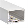 Aufbauprofil EXTRO B für LED alu eloxiert  H=25mm B=34.8mm L=4000mm