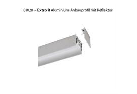 Aufbauprofil Extro RF B=39mm alu  H=38mm B=39mm inkl. Innenreflektor