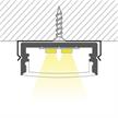 Aufbauprofil Profil EXTRO W für LED alu eloxiert  H=10.5mm B=23.5mm L=2000mm | Bild 3
